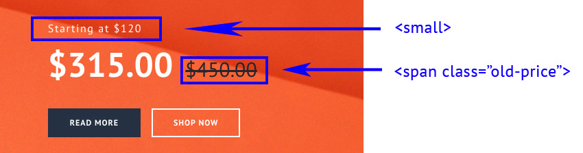 Section Content Example - Slideshow with lookbook