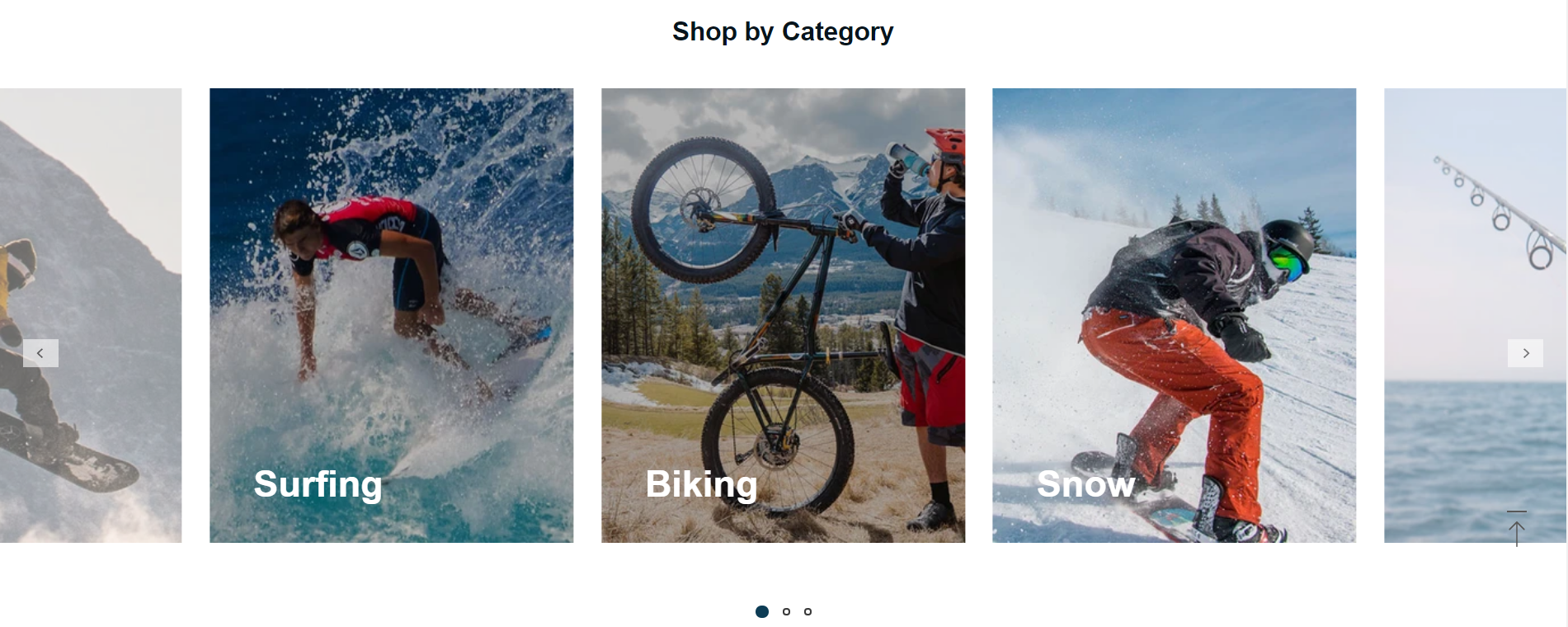 Regalblue demo collections carousel