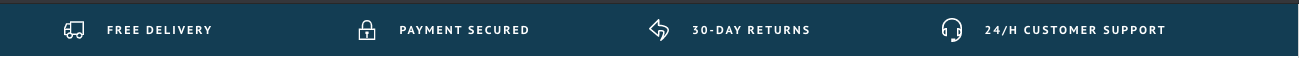 Regalblue demo text with icon