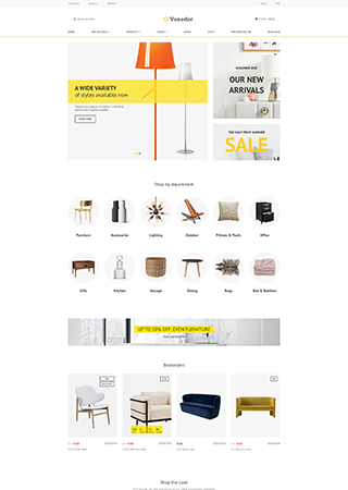 Venedor Yellow Furnitures