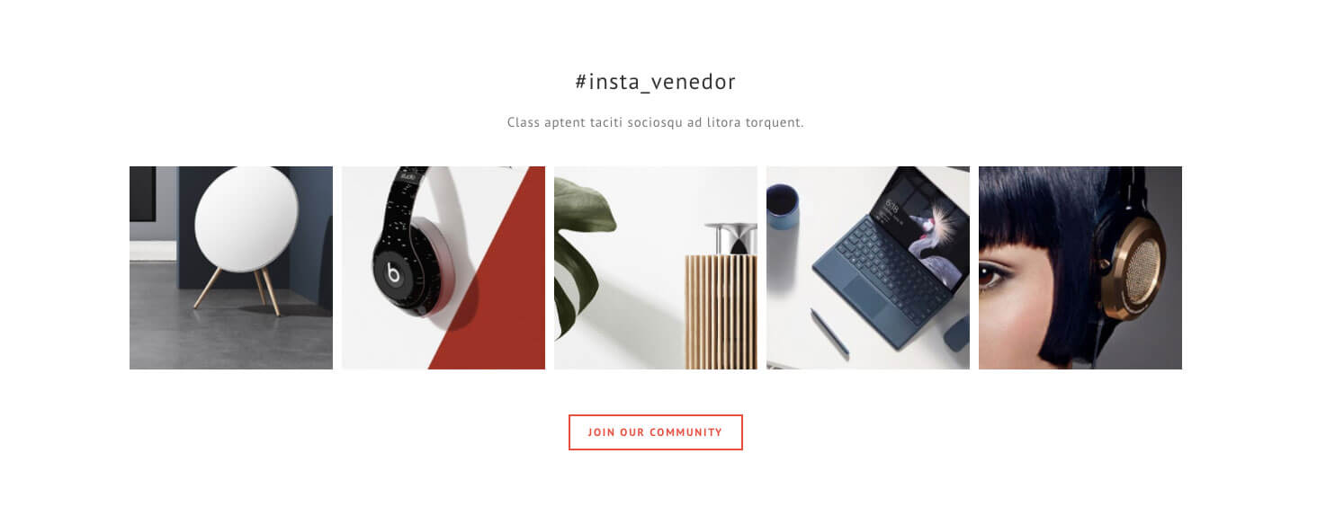 Instagram Section Style - Carousel